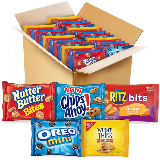 OREO_Mini_Cookies,_Mini_CHIPS_AHOY!_Cookies,_RITZ_Bits_Cheese_Crackers,_Nutter_Butter_Bites_&_Wheat_Thins_Crackers,_Nabisco_Cookie_&_Cracker_Variety_Pack,_50_Snack_Packs