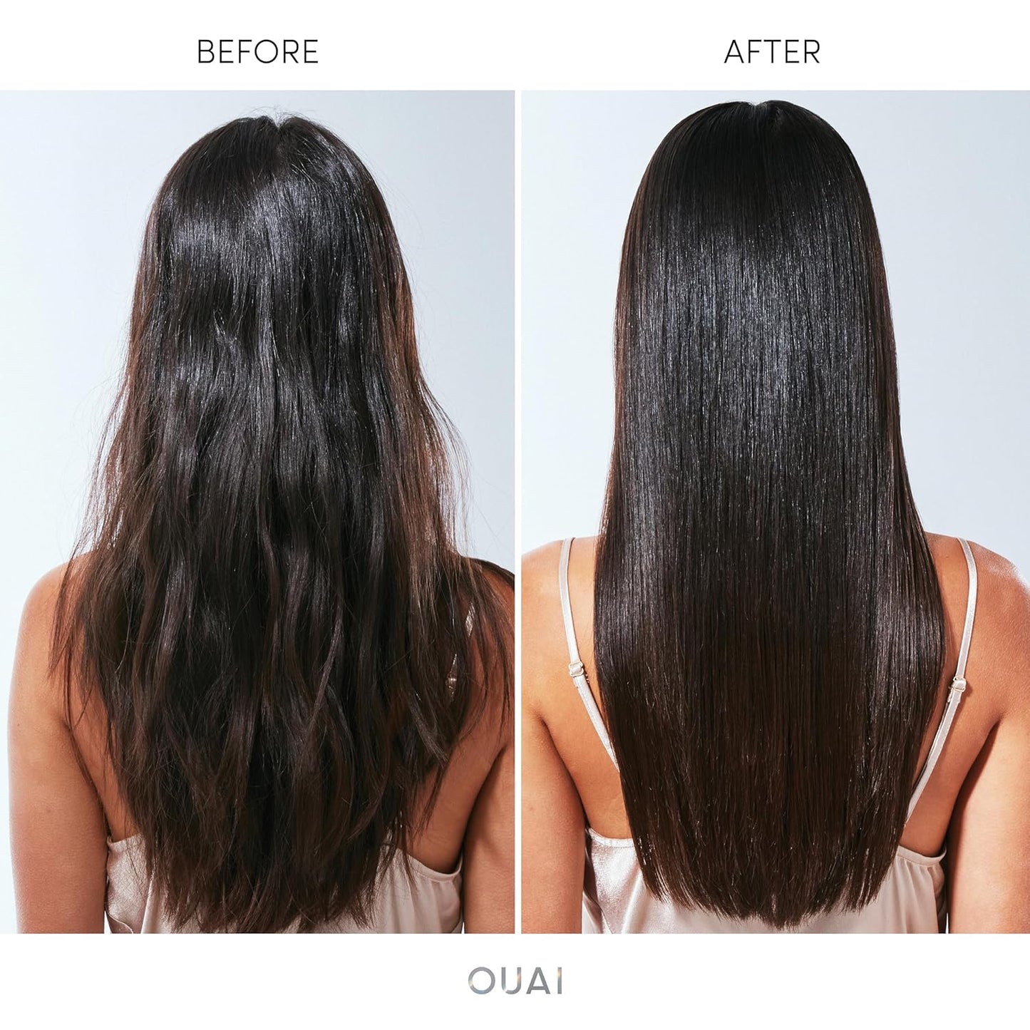 OUAI_Hair_Gloss_-_In-Shower_Shiny_Hair_Treatment_&_Glaze_with_Frizz_Control_-_Heat_Protectant_Infused_with_Hyaluronic_Acid,_Rice_Water_&_Panthenol_-_Paraben,_Phthalate_&_Sulfate_Free_(6_Oz)