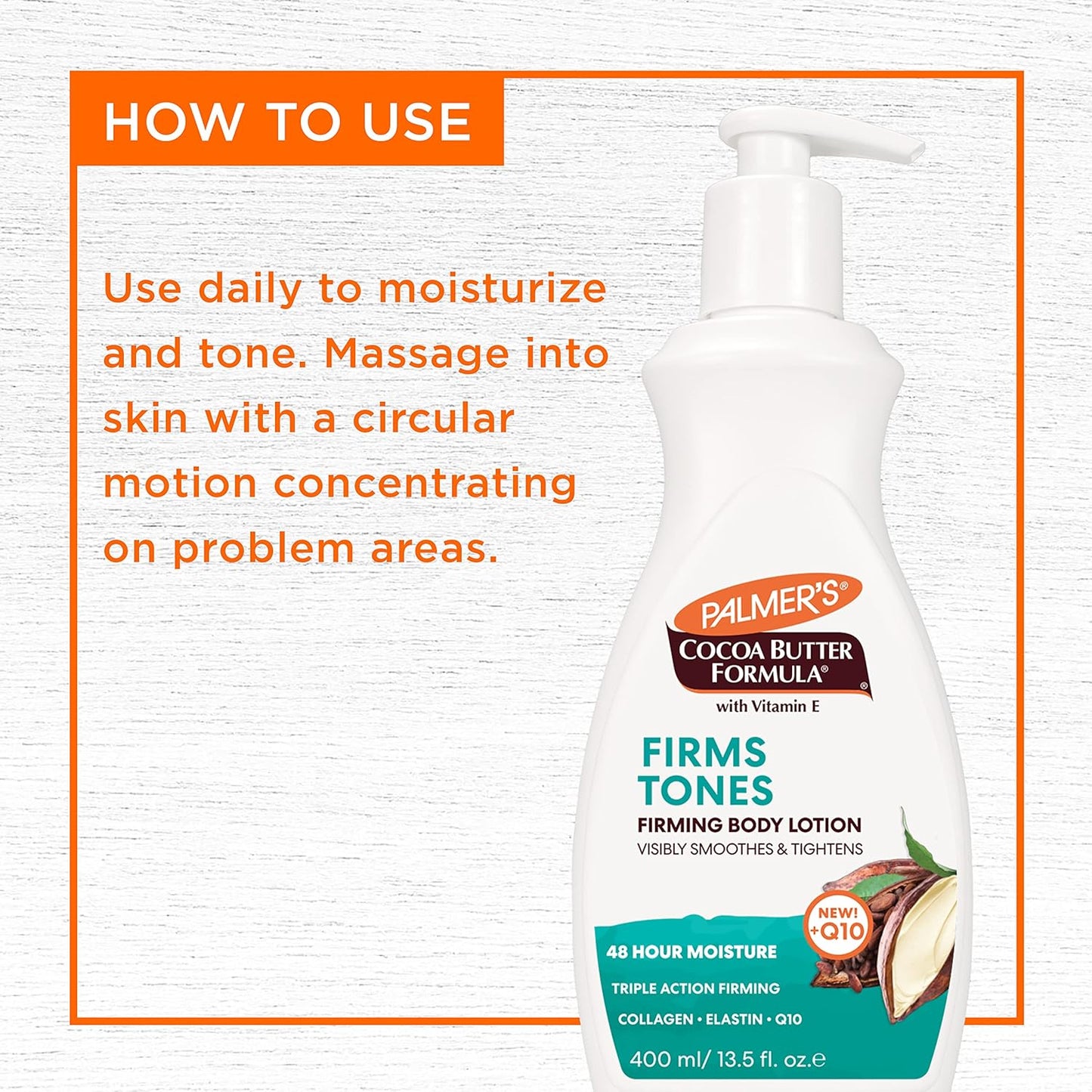 Palmer's_Cocoa_Butter_Formula_Skin_Firming_Body_Lotion,_Toning_&_Tightening_Cream_with_Q10,_Collagen_&_Elastin,_Pump_Bottle,_13.5_Oz.