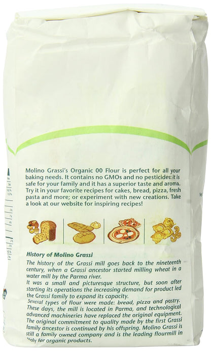 Molino_Grassi_Usda_Organic_Italian_Soft_Wheat_Flour,_2.2_lb