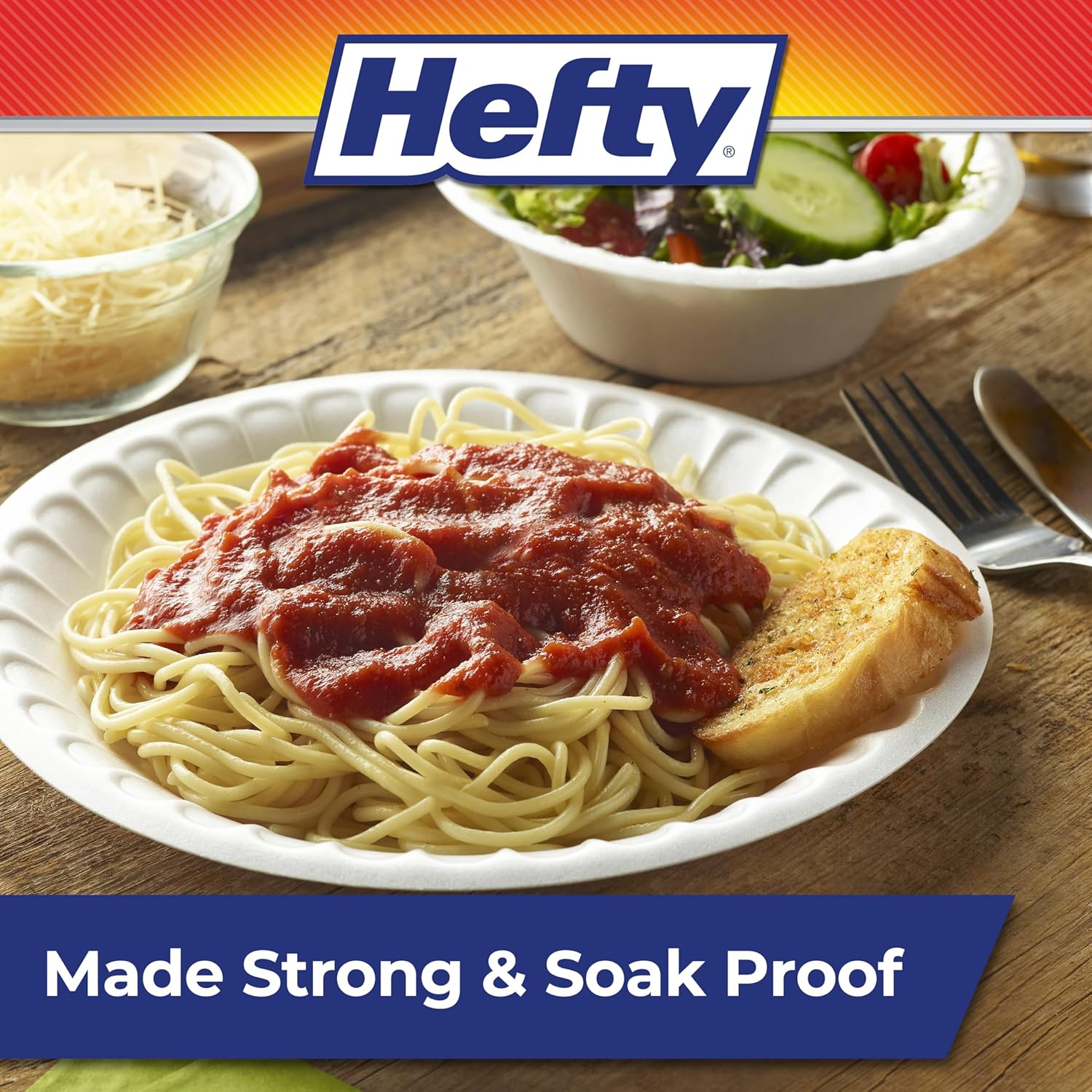 Hefty_Everyday_Soak_Proof_Disposable_Foam_Plates,_8.9_Inches,_100_Count,_Disposable_White_Plates_for_Lunch,_Salads,_and_Appetizers,_Great_for_Everyday_Use,_Easy_Cleanup