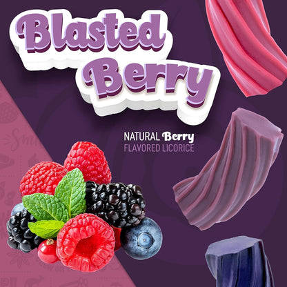 Wiley_Wallaby_Licorice_10_Ounce_Classic_Gourmet_Soft_&_Chewy_Australian_Blasted_Berry_Candy_Twists,_1_Pack
