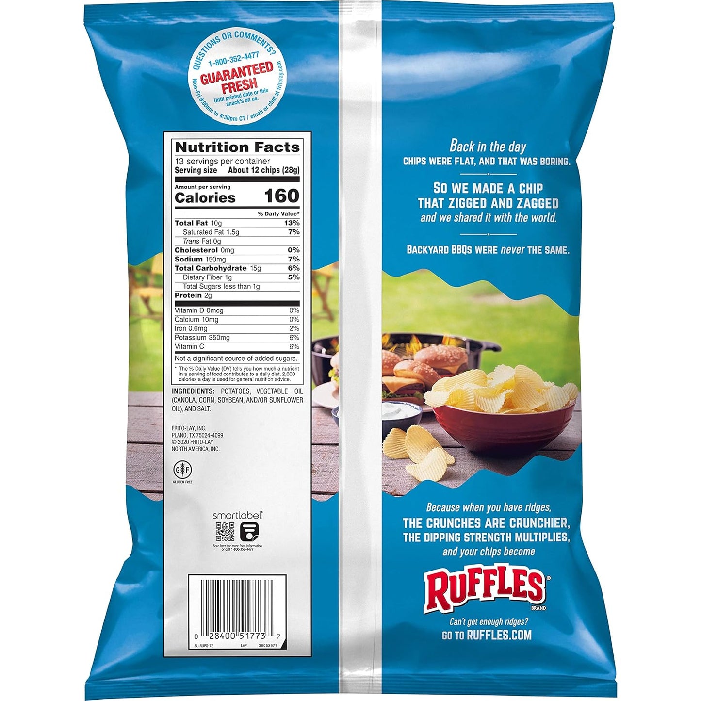 Ruffles_Potato_Chips,_Original,_13oz_Party_Size_Bag