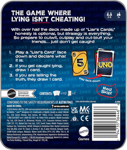 Mattel_Games_Liar’s_UNO_Card_Game_in_Travel_&_Storage_Tin_for_Adults,_Kids,_Families,_Parties_&_Game_Nights,_Outwit_Other_Players_with_Bluffing_&_Trickery_(Amazon_Exclusive)