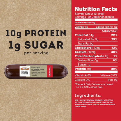 Old_Wisconsin_Premium_Summer_Sausage,_100%_Natural_Meat,_Charcuterie,_Ready_to_Eat,_High_Protein,_Low_Carb,_Keto,_Gluten_Free,_Original_Flavor,_16_Ounce
