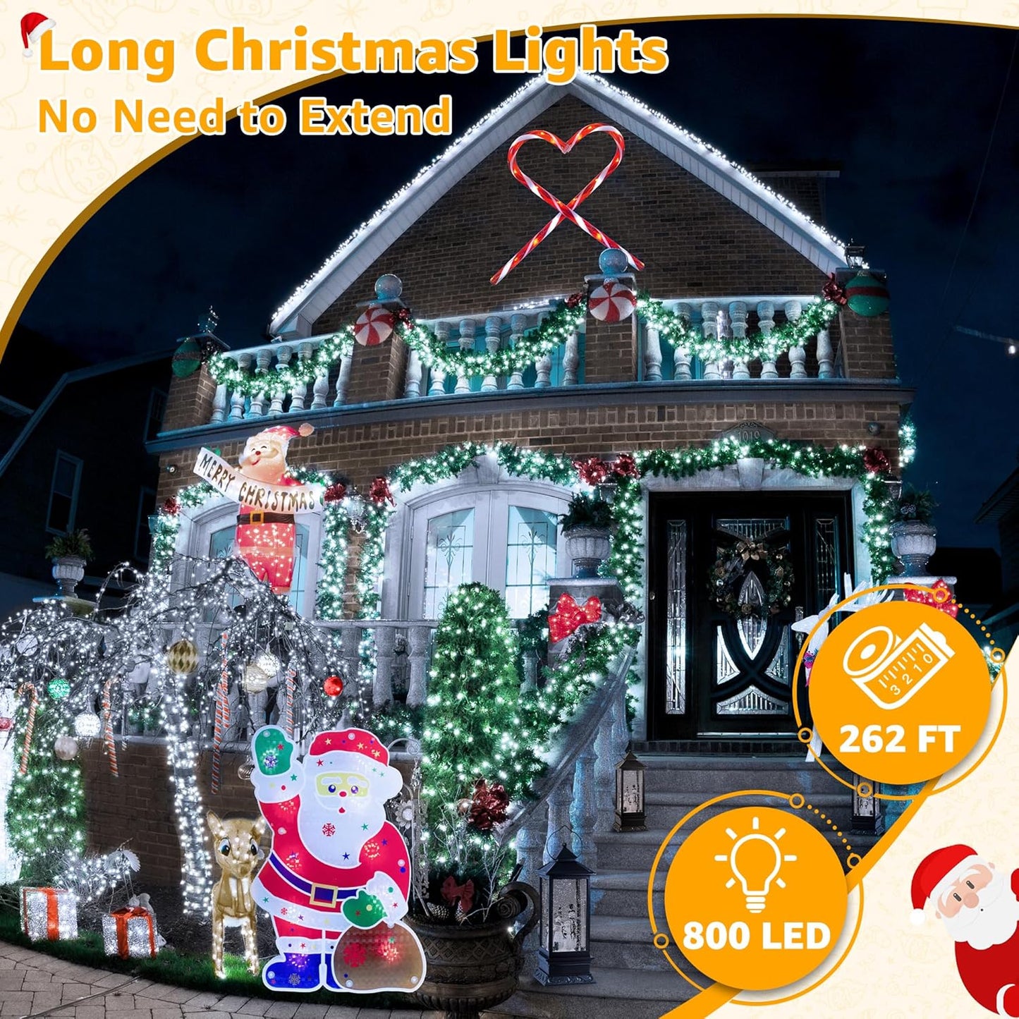 Ollny_Christmas_Lights_Outdoor_800LED_262FT,_Cool_White_Plug_in_Fairy_Light_with_Remote,_8_Modes_Waterproof_Timers_Dimmable_LED_String_Lights_for_Indoor_House_Outside_Bedroom_Patio_Balcony