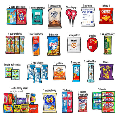 CRAVEBOX_Snacks_Box_Variety_Pack_Care_Package_(45_Count)_Easter_Treats_Gift_Basket_Adults_Kids_Grandkids_Guys_Girls_Women_Men_Boyfriend_Birthday_Cookies_Chips_College_Student_Office_School
