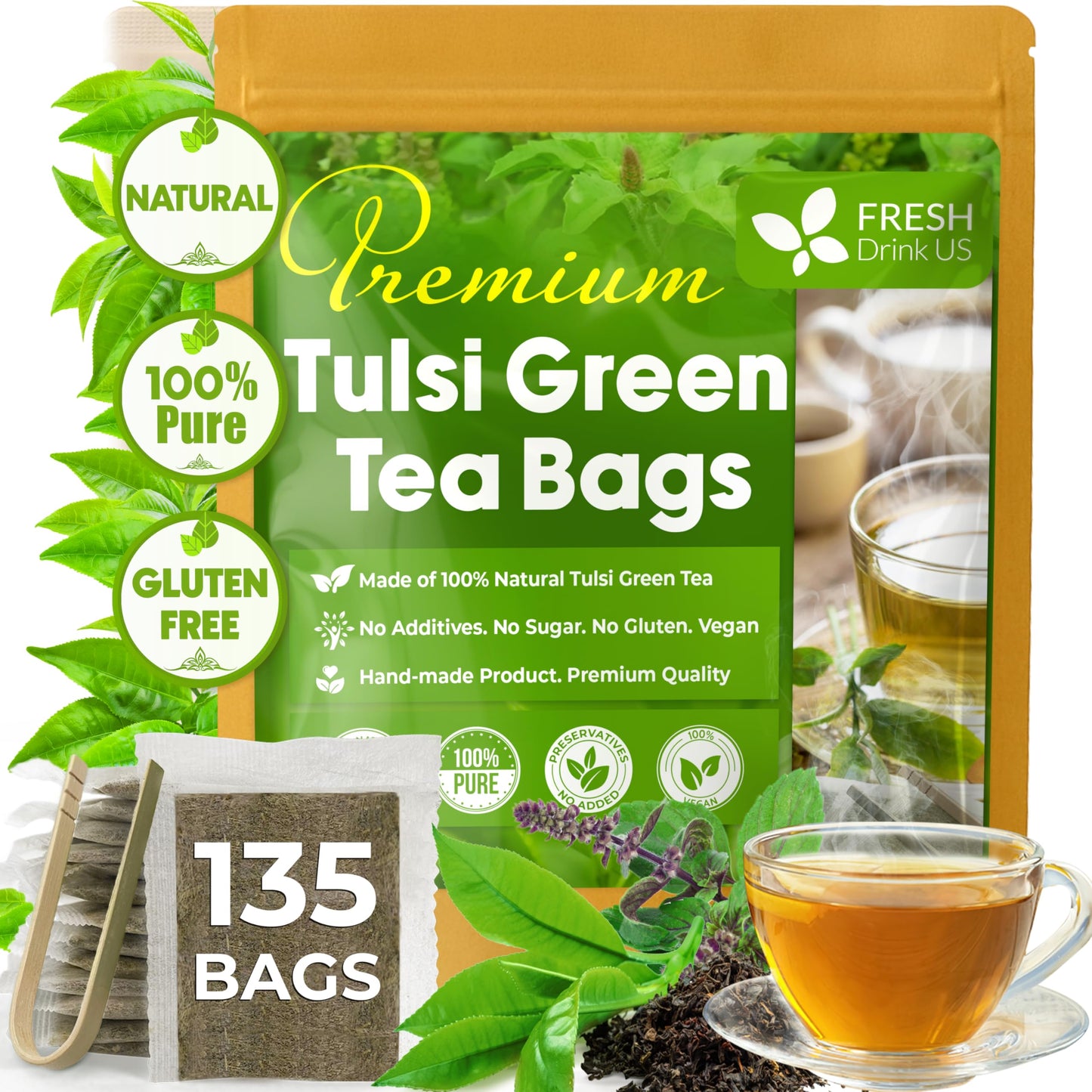 Tulsi Green - 135 Tea Bags