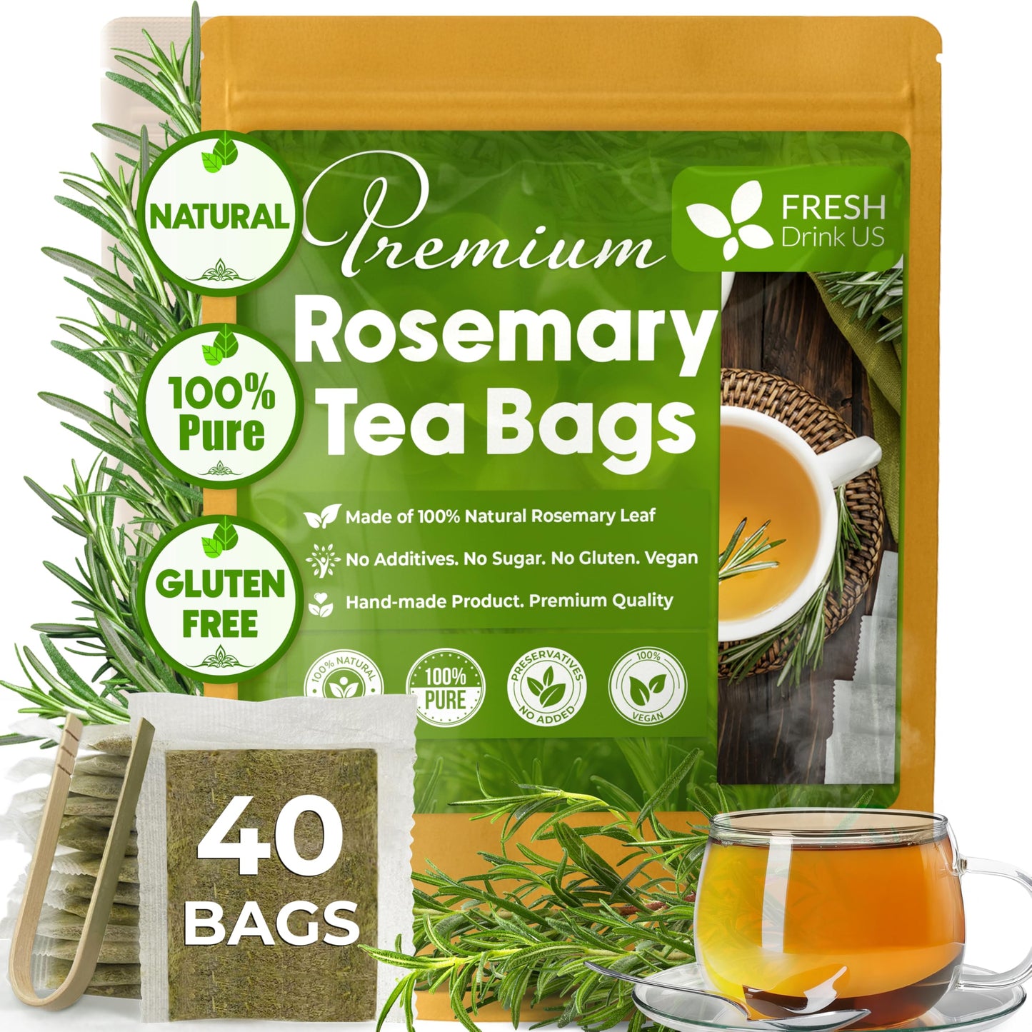 Rosemary - 40 Tea Bags