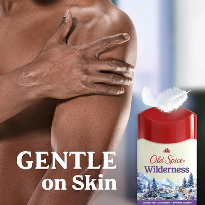 Old_Spice_Dry_Feel_Antiperspirant_Deodorant_for_Men,_24/7_Sweat_&_Odor_Protection,_Gentle_on_Skin_with_Skin_Conditioners,_Wilderness_with_Lavender_+_Spring_Water_Scent,_2.6_oz_(Pack_of_2)