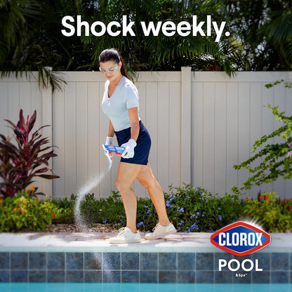 Clorox®_Pool&Spa™_Shock_XTRABLUE®_Plus,_Kills_Bacteria_&_Algae_in_Swimming_Pools,_Swim-Ready_in_15_Minutes,_(12-Pack),_Granular