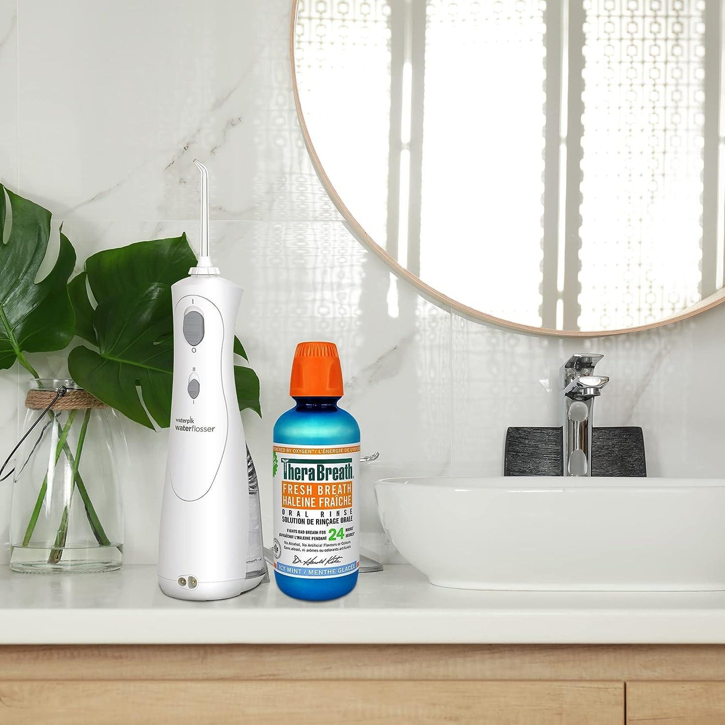 TheraBreath_Fresh_Breath_Mouthwash,_Icy_Mint_Flavor,_Alcohol-Free,_16_Fl_Oz_(Pack_of_2)_Oral