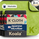 3 Pack (XL) - Black / Green