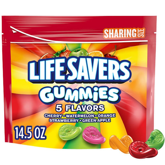 LIFE_SAVERS_5_Flavors,_Wint-O-Green_Summer_Gummy_Candy,_Sharing_Size,_14.5_oz_Bag