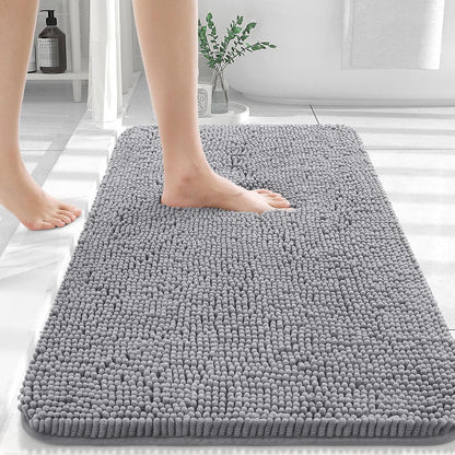 OLANLY_Soft_Chenille_Bathroom_Rugs,_Absorbent_&_Quick_Dry,_Rubber_Backing,_Machine_Washable_Bath_Mats_for_Floor,_Tub_&_Shower,_Home_Decor_Accessories