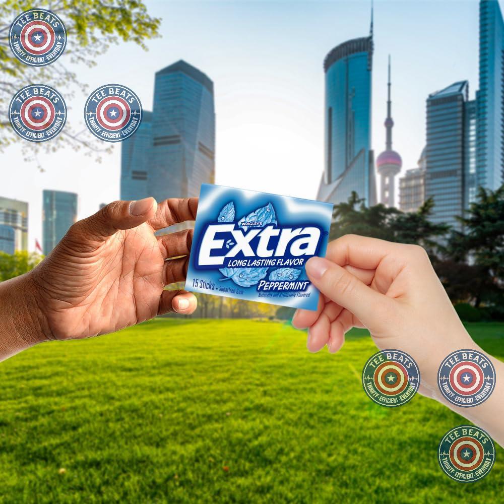 EXTRA_Peppermint_Sugar_Free_Gum_Back_To_School_Chewing_Gum,_3_Pack_Bulk_Gum_(45_Sticks_Total)