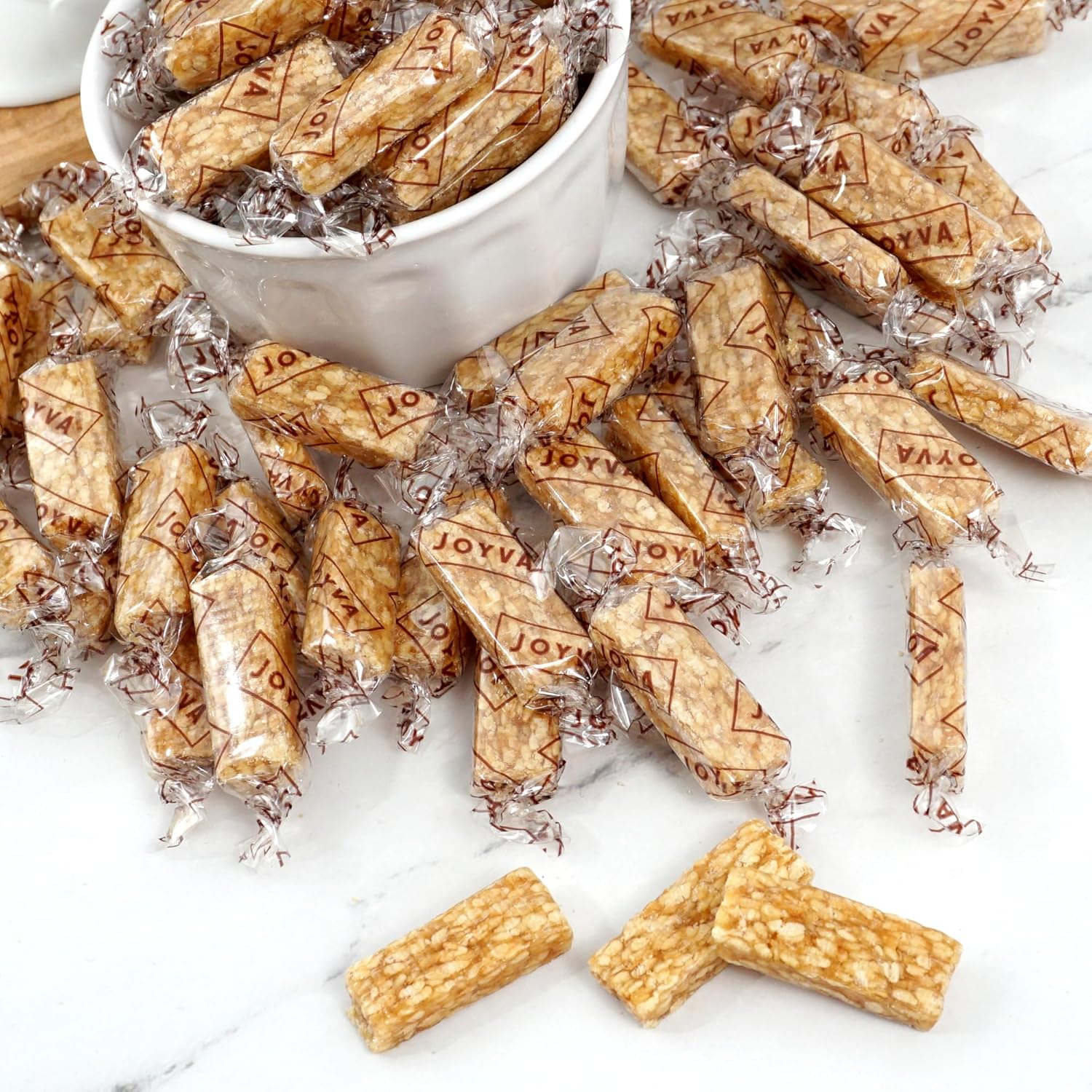 Sesame_Crunch_Bars,_1_Pound_Bulk_Bag,_Honey_Individually_Wrapped_Candy_The_Hampton_Popcorn_&_Company