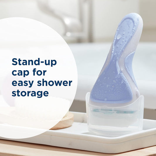 Razors_for_Women_|_1_Razor_&_2_Intuition_Razor_Blades_Refill_with_Organic_Cocoa_Butter