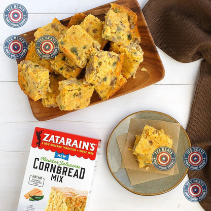 Zatarain's_Cheddar_Jalapeño_Cornbread_Mix,_12.5_oz