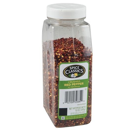 Spice_Classics_Crushed_Red_Pepper,_12_oz_-_One_12_Ounce_Container_of_Dried_and_Crushed_Red_Chili_Pepper_Flakes_Great_for_Pizza,_Chowder,_Seafood,_and_Pasta