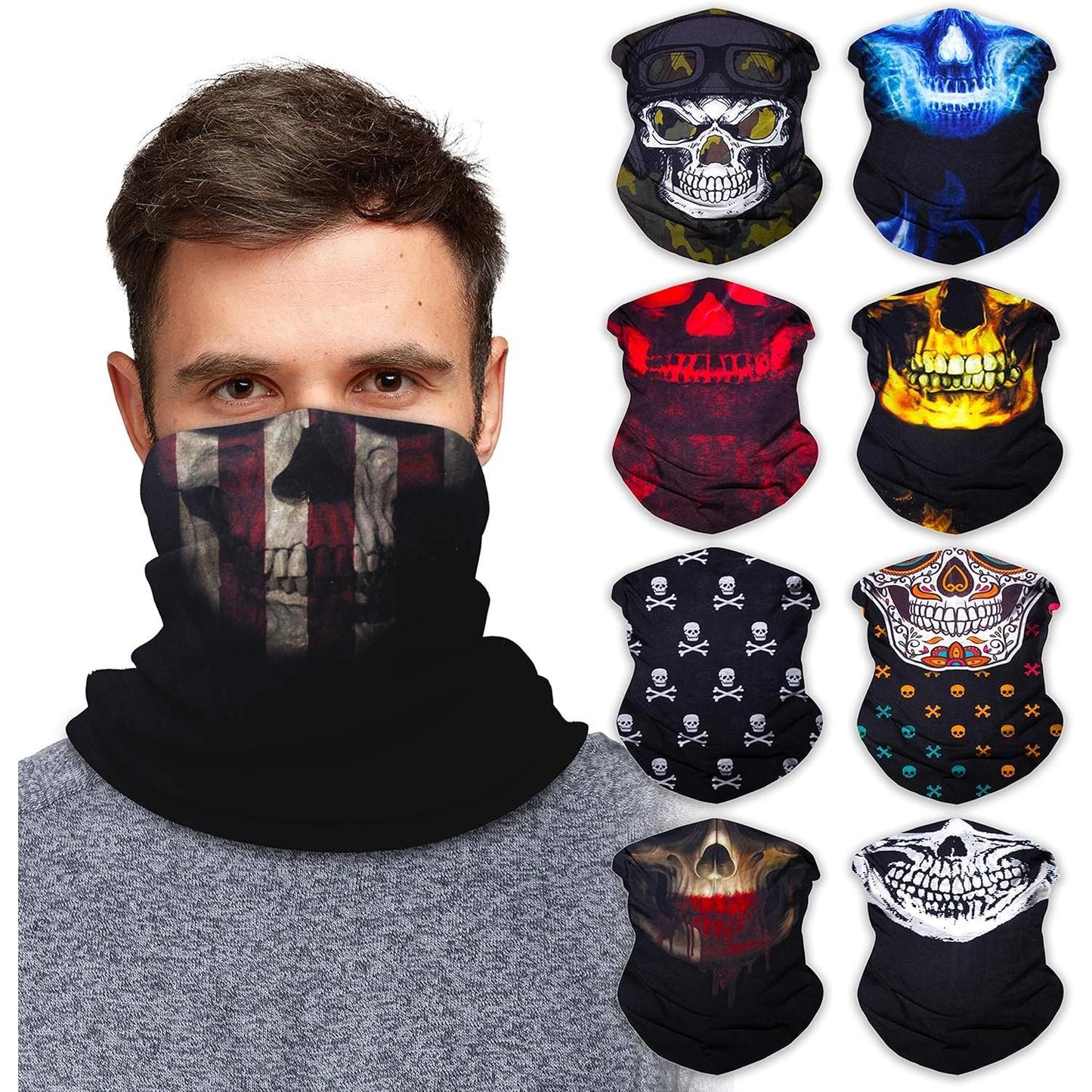 SoJourner_Bags_Neck_Gaiter_Face_Mask_Bandana_(9_Pack)_-_Neck_Gators_Face_Coverings_for_Men_&_Women_I_Neck_Gator_Masks