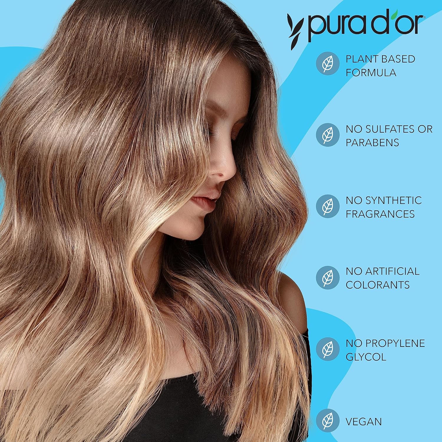 PURA_D'OR_Scalp_Therapy_Shampoo_&_Conditioner_Set_(16oz_x_2)_Dry,_Itchy_Scalp-Hydrates_&_Nourishes_Hair_w/Tea_Tree,_Peppermint,_Argan_Oil_&_Biotin,_All_Hair_Type,_Men_Women_(Packaging_Varies)