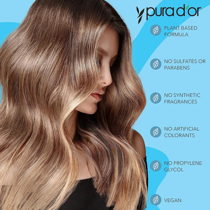 PURA_D'OR_Scalp_Therapy_Shampoo_&_Conditioner_Set_(16oz_x_2)_Dry,_Itchy_Scalp-Hydrates_&_Nourishes_Hair_w/Tea_Tree,_Peppermint,_Argan_Oil_&_Biotin,_All_Hair_Type,_Men_Women_(Packaging_Varies)