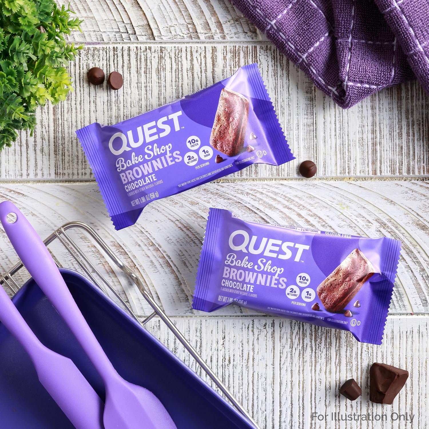 Quest_Nutrition_Bake_Shop,_Chocolate_Brownies,_10g_Protein,_2g_Net_Carbs,_1g_Sugar,_Protein_Snack,_10_Count