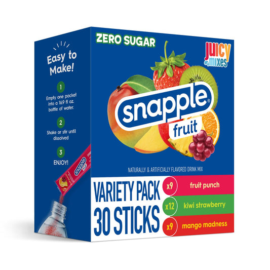 Juicy_Mixes_Snapple_Powder_Drink_Mix_Variety_Pack_-_30_Sticks_|_Assorted_Flavors,_Zero_Sugar_On-the-Go_Hydration_for_Refreshing_Beverages