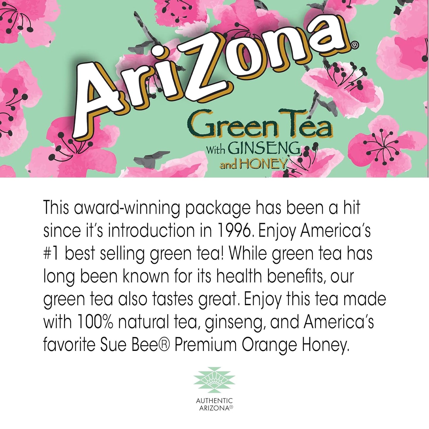 AriZona_Green_Tea_with_Ginseng_and_Honey/_Sweet_Tea/_Arnold_Palme_-_Big_Can,_22_Fl_Oz_(Pack_of_12)