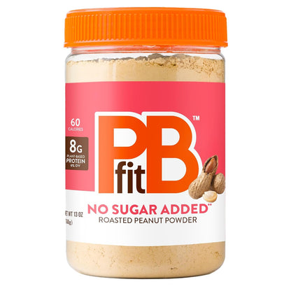 PBfit_No_Sugar_Added_Peanut_Butter_Powder,_Powdered_Spread_from_Real_Roasted_Peanuts,_8g_Protein,_Made_with_Erythritol_and_Monk_Fruit,_13_Ounce_(Pack_of_1)