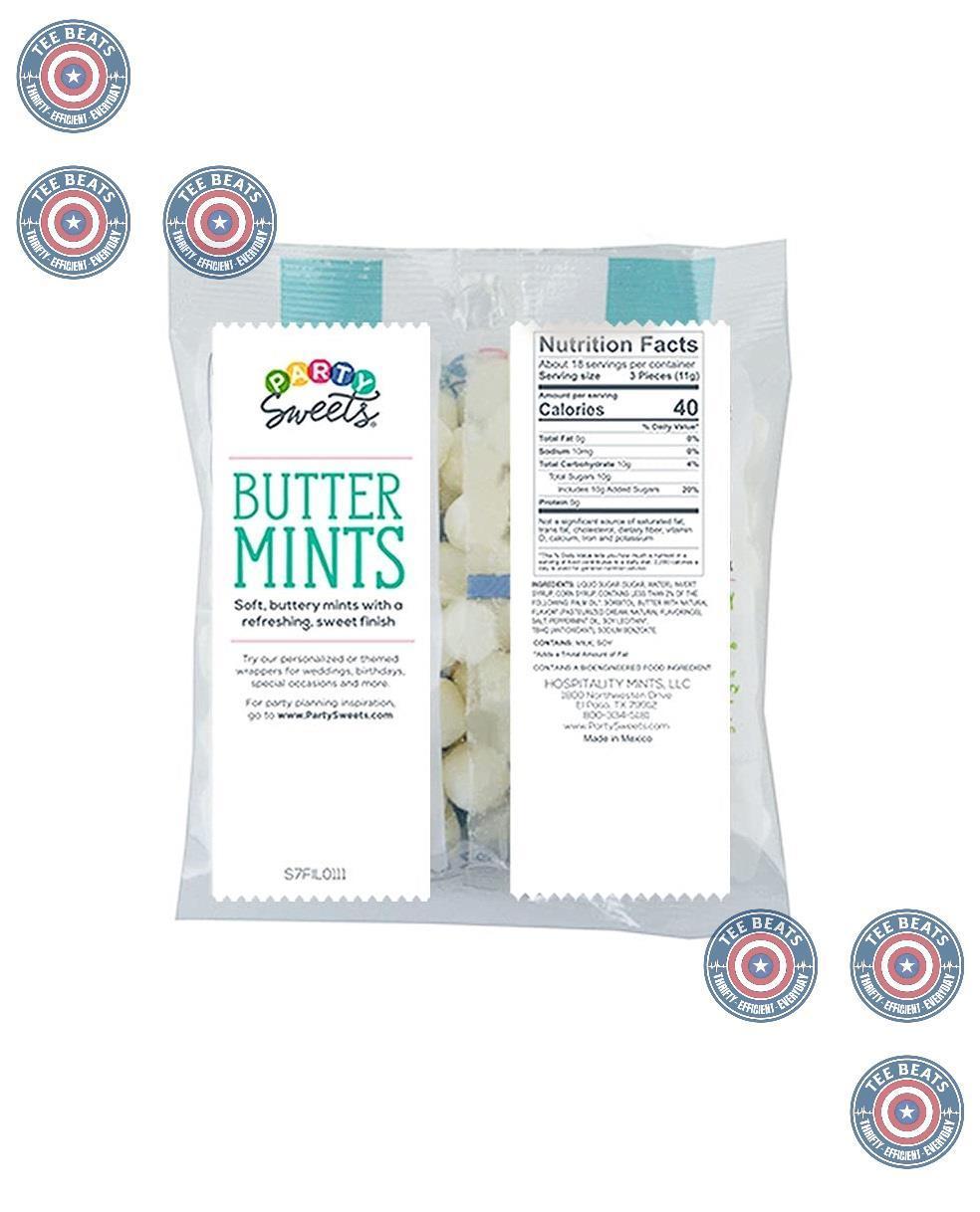 Party_Sweets_White_Buttermints,_14_Ounce,_Appx._100_pieces_from_Hospitality_Mints