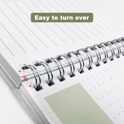 Monthly_Planner_Jan_2024_-_Dec_2025,Simple_Calendar_Planner_Notebook_7"_x_9"_Soft_PVC_Cover_Spiral_Binding_With_Goals_To_Do_List,_Easy_Organize_Your_Schedules