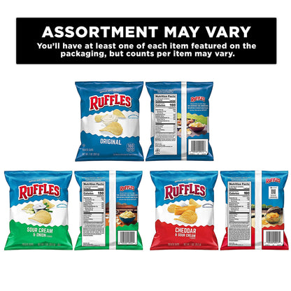 Ruffles_Potato_Chips,_Variety_Pack,_1_Ounce_(Pack_of_40)
