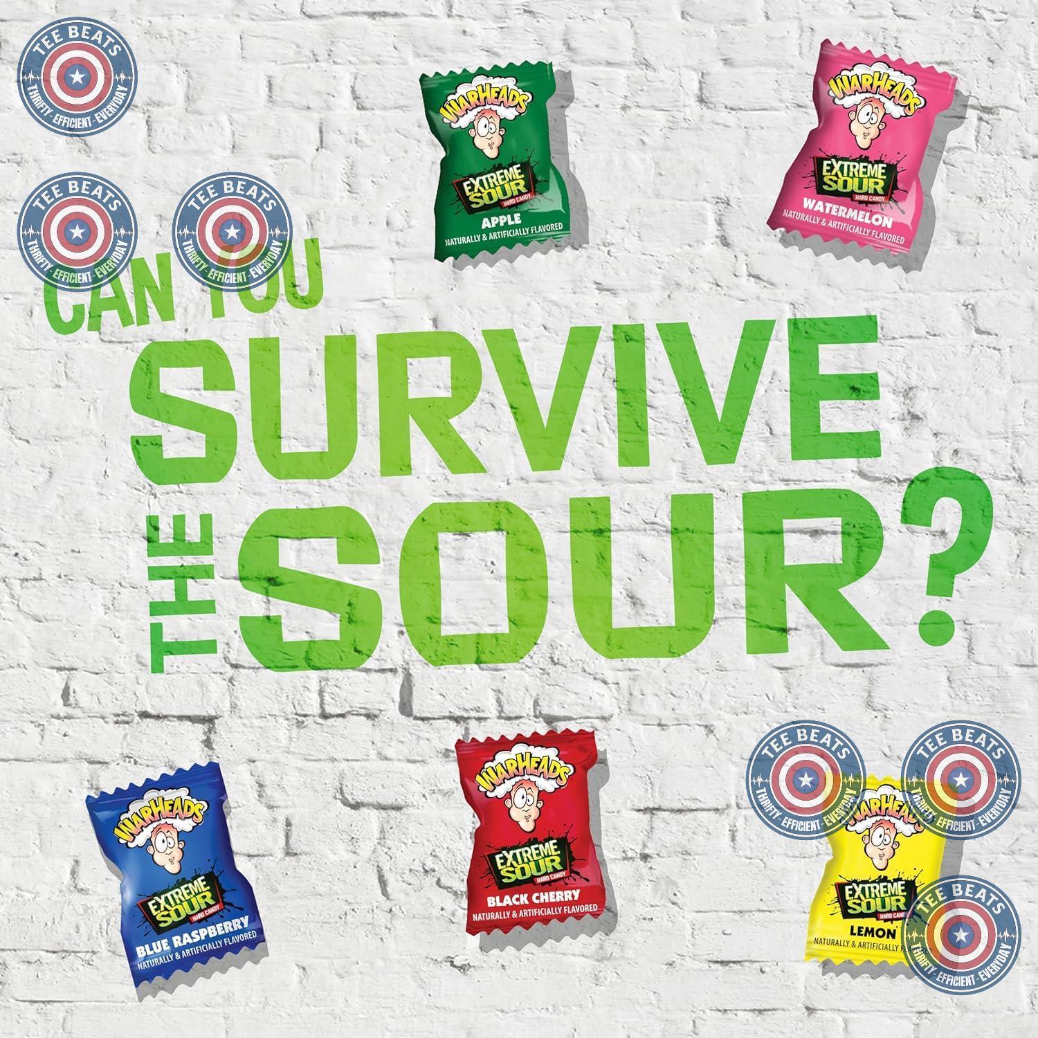 WARHEADS_-_Extreme_Sour_Hard_Candy_Assorted_Flavors_Apple,_Black_Cherry,_Blue_Raspberry,_Lemon_&_Watermelon_2_oz._Bag