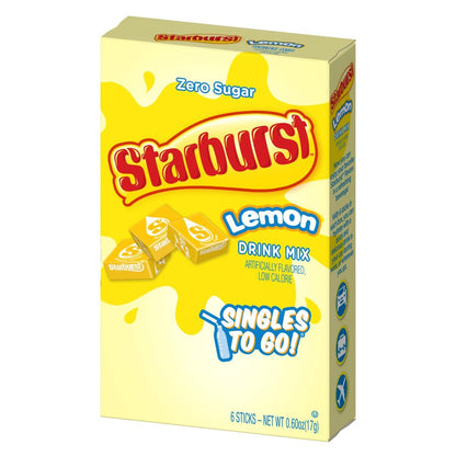 SINGLES_TO_GO!_Starburst_Variety_pack_5_box,_5_flavor_(Raspberry,_Cherry,_Fruit_Punch,_Strawberry_and_Lemon)
