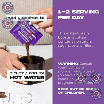 Shroomzup_Mushroom_Coffee_Instant_-_15_Single_Serve_Packets_with_4_Mushrooms_Lion’s_Mane,_Reishi_Chaga_Cordyceps_Vegan_Nootropic_for_Energy