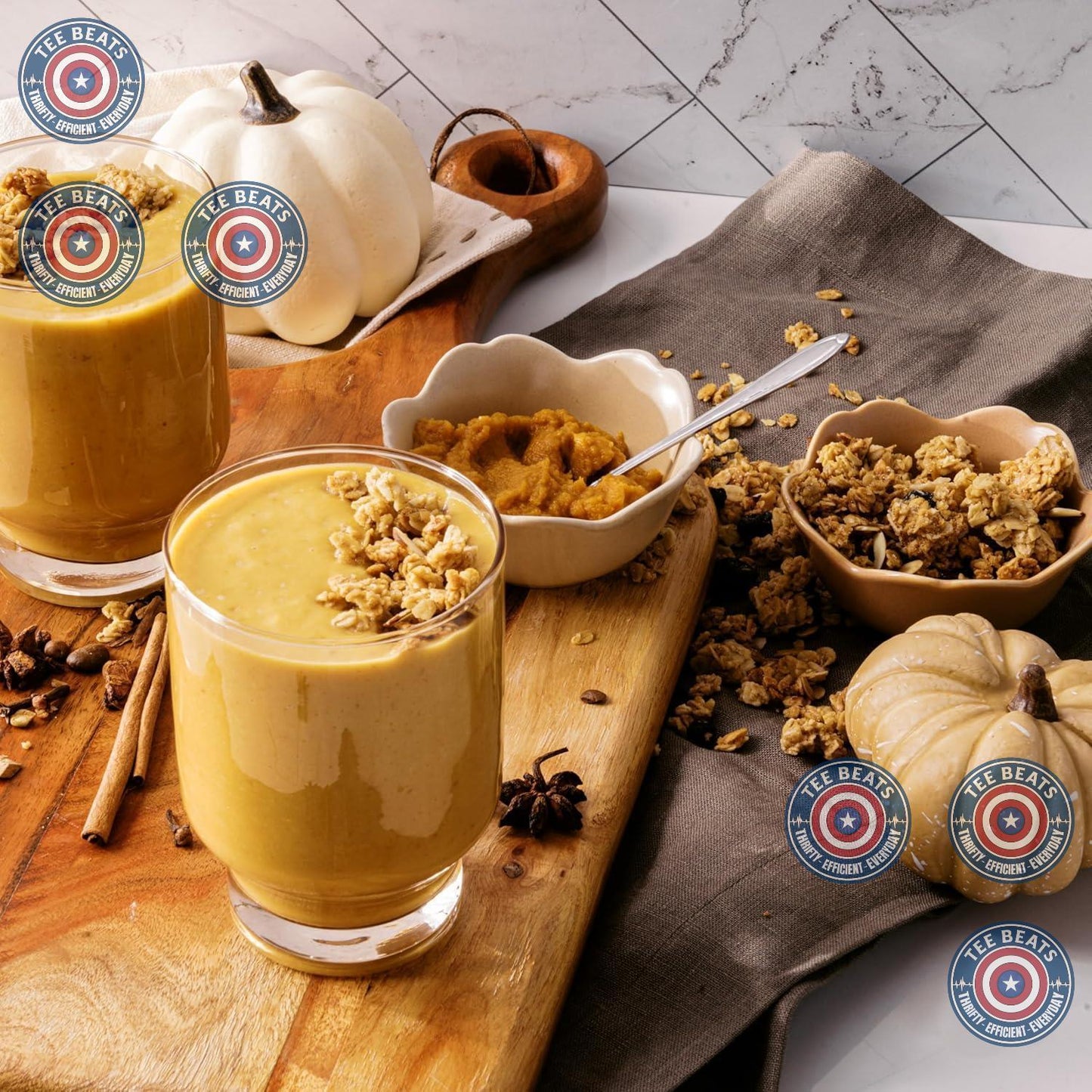 PBfit_15_Ounce_Pumpkin_Spice_Peanut_Butter_Powder,_Powdered_Spread_From_Real_Roasted_Peanuts,_7g_of_Protein_7%_DV,_Gluten-Free,_70_calories,_90%_less_fat_(Pack_1)