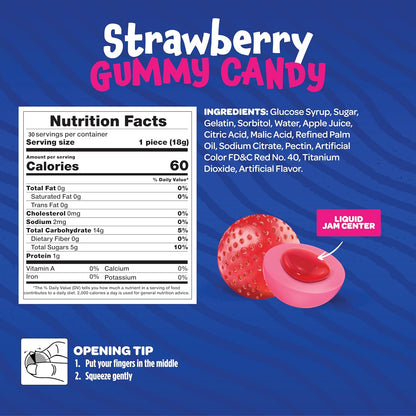 Strawberry_Gummy_Balls_Candy_with_Jam_Center,_19-Ounce_Jar_(30_Count)_-_Party_Favors