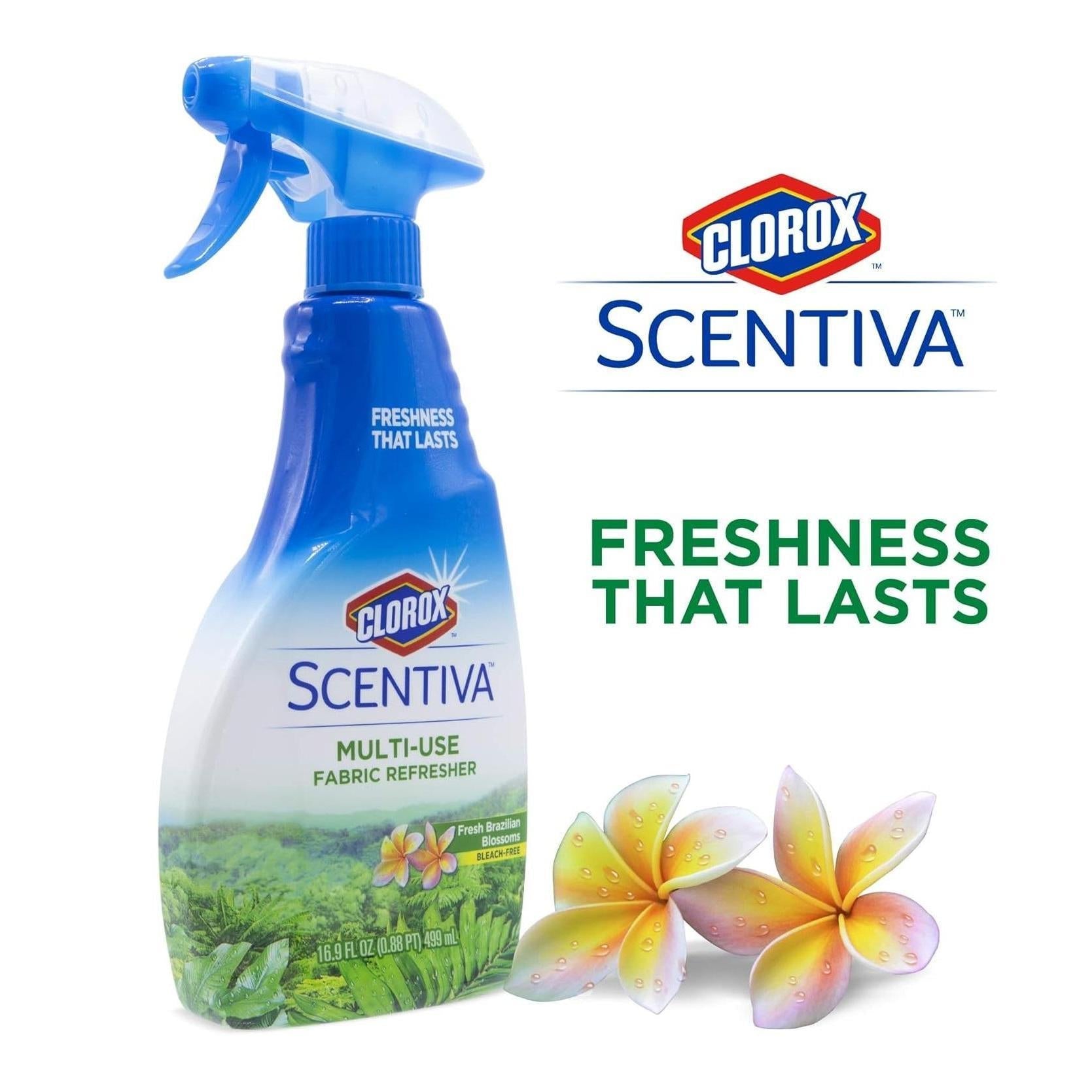 Clorox_-_BB0703_Scentiva_Multi-Use_Fabric_Refresher_Spray_|_Fabric_Freshener_for_Closets,_Upholstery,_Curtains,_and_Carpets_|_Fresh_Brazilian_Blossoms_|_16.9_Ounces