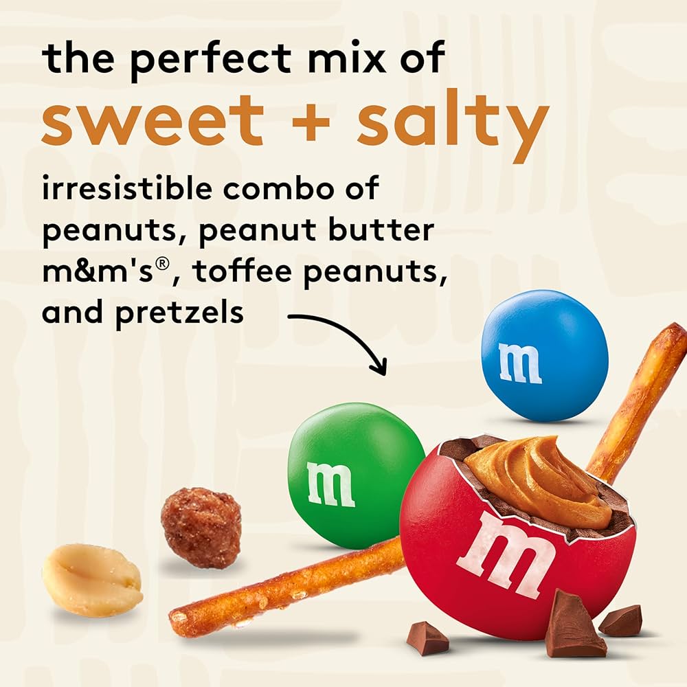 Snak_Club_Peanut_Butter_Chocolate_Trail_Mix,_Toffee_Peanuts,_Pretzels,_Candies,_Family_Size,_11_Ounce_Snack_Sweet_Dessert_Bonbon