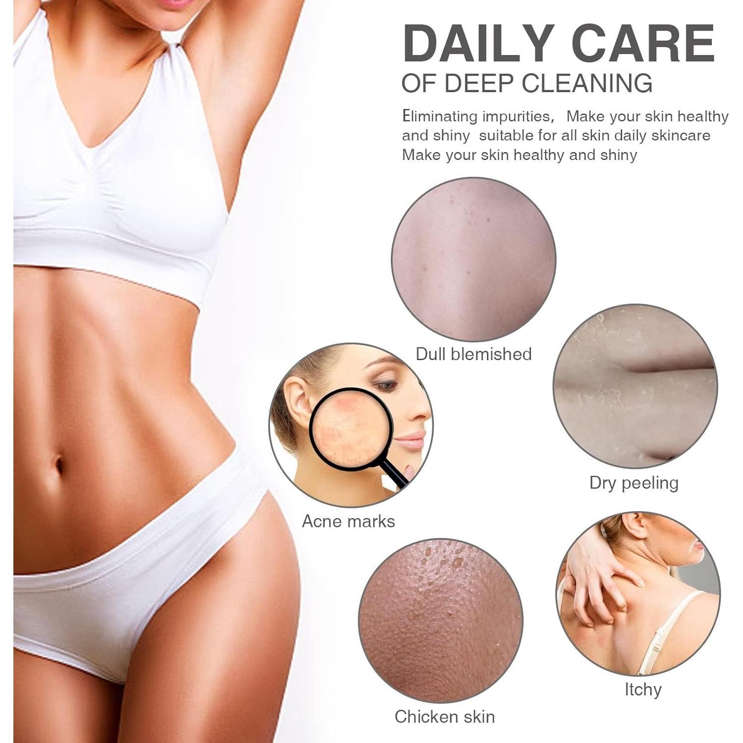 UJFQBH_African_Bath_Sponge_African_Net_Long_Net_Bath_Sponge_Exfoliating_Shower_Body_Scrubber_Back_Scrubber_Skin_Smoother,_Great_for_Daily_Use