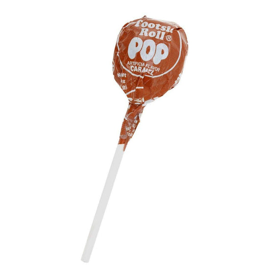 Tootsie_Pops_Limited_Edition_Individually_Wrapped_Single_Flavor_Lollipops_with_Tootsie_Roll_Center,_Caramel_-_12.6_Ounce_Snack_Candy