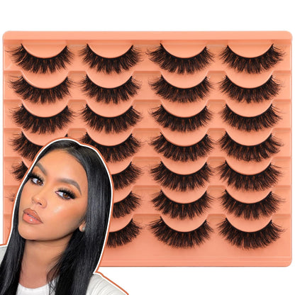 Losha_Eyelashes_Natural_Look_Faux_Mink_Lashes_Pack_Handmade_Fluffy_False_Eyelashes_14_Pairs_Cat_Eye_Lashes_(54)_Makeup_Lash_Extensions_Cosmetic_Eyelashes_Extensions_Eyelash_Extension_Lash_Extension