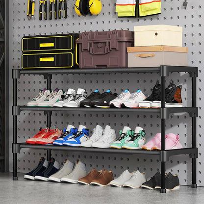 Long_Shoe_Rack-Shoe_Organizer_3_and_4_Tier_Shoe_Rack_for_Closet_Front_Door_Entryway_Garage,_Stackable_Free_Standing_and_Freely_Combinable_Shoe_Storage,_Space_Saving_Small_Shoe_Shelves