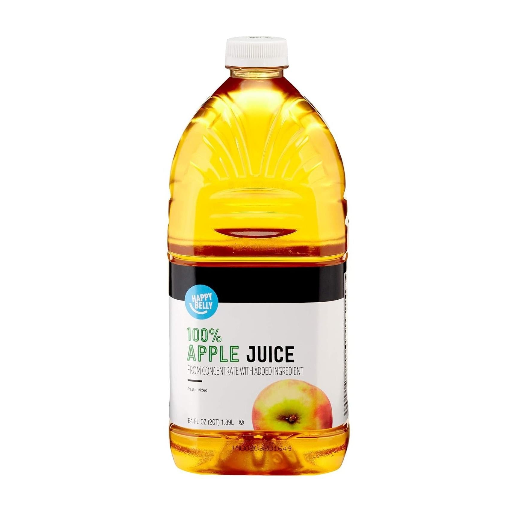Happy_Belly_100%_Apple_Juice,_Lemon_Juice,_Grape_Juice_Bottle_(Pack_of_1)