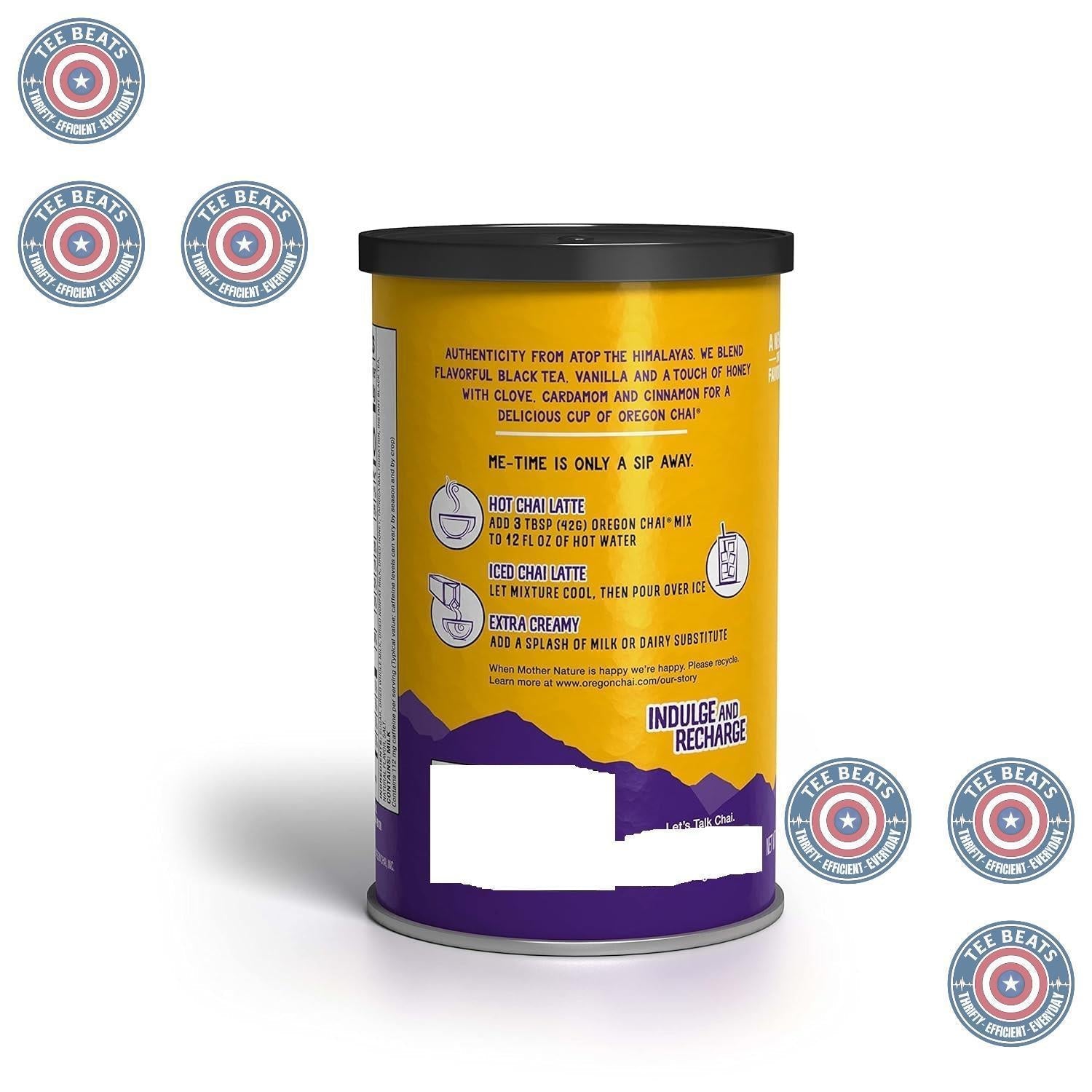Oregon_Chai_Original_Dry_Latte_Mix,_10_Ounces_(Pack_of_1),_Packaging_may_vary