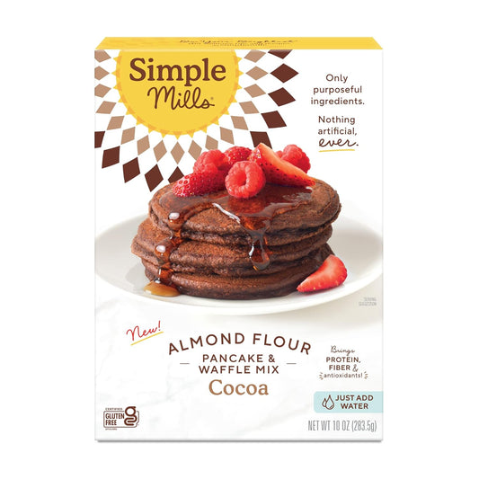 Simple_Mills_Cocoa_Pancake_and_Waffle_Mix,_Just_add_Water,_Gluten_Free,_Paleo_Friendly,_Breakfast,_10_oz_(1_pack)
