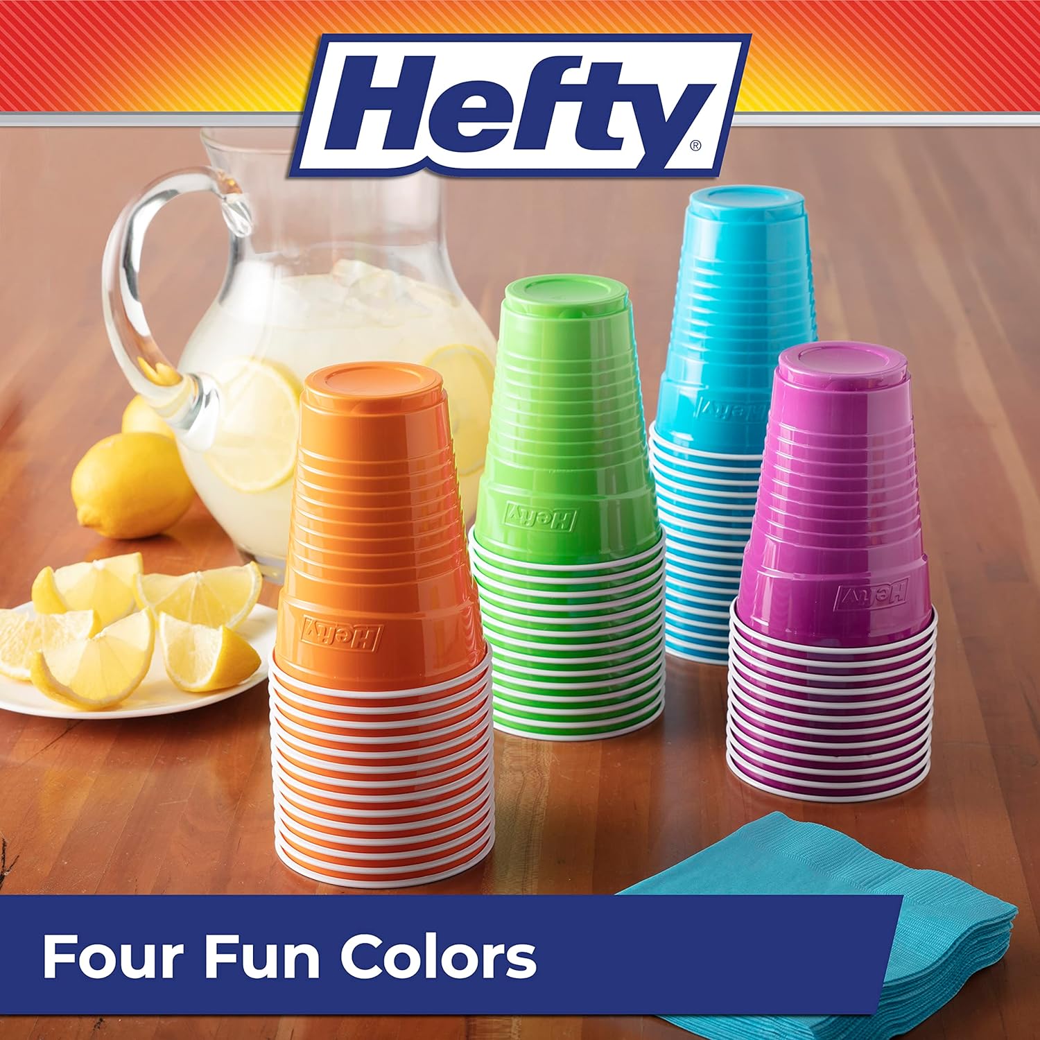 Hefty_Party_On_Disposable_Plastic_Cups,_Assorted,_18_OZ_-_54_Count,_16_Ounce_100_Count
