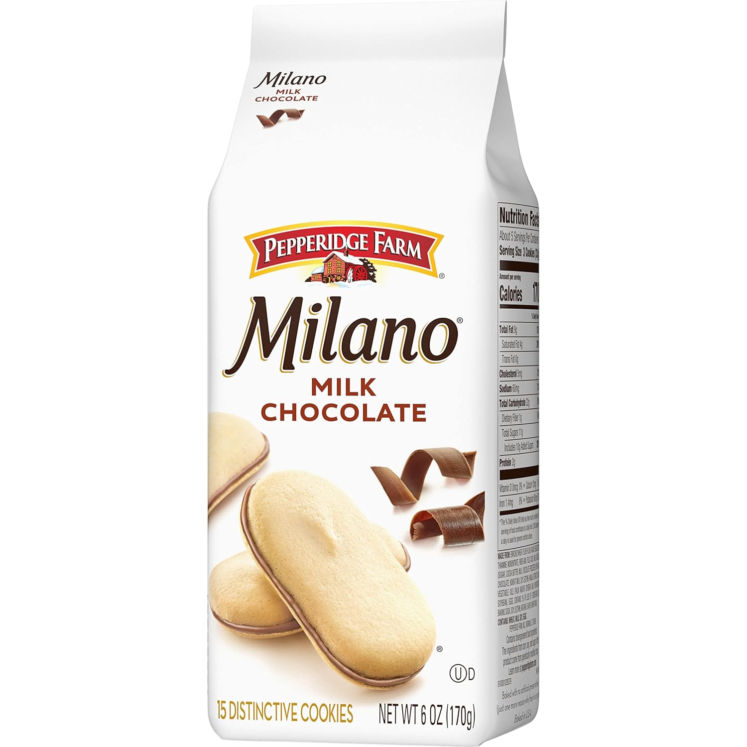 Pepperidge_Farm_Milano_Milk_Chocolate_Cookies,_6_OZ_Bag_(15_Cookies)